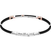 Bracciale Zancan Uomo Rekord 925 in Argento Spinello EXB781R-N - EXB781R-N